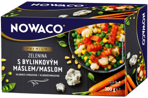Zelenina s bylinkovým maslom new